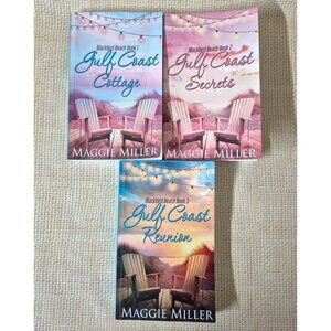 BLACKBIRD BEACH Books 1, 2, & 3 Gulf Coast Cottage Secrets Reunion Maggie Miller